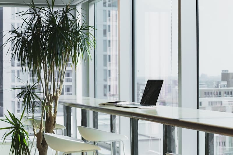 Moderner Homeoffice-Arbeitsplatz